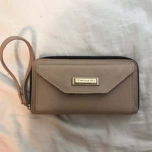 Tahari wristlet